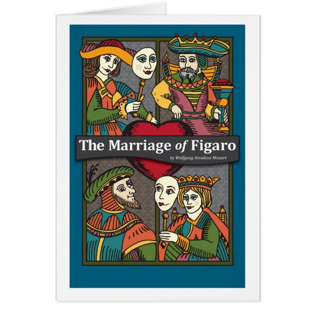 El matrimonio del Figaro, la ópera (Frente)