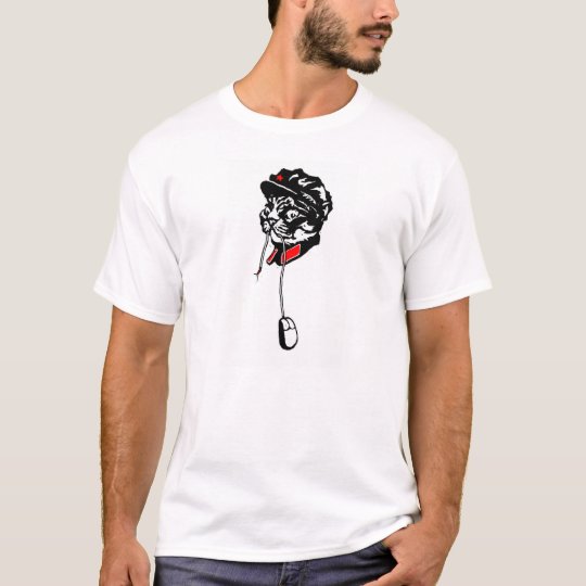 El maullido del presidente es camiseta hambrienta