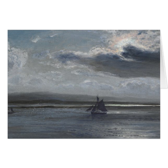 El Mawr de Traeth, claro de luna (Anverso (Horizontal))