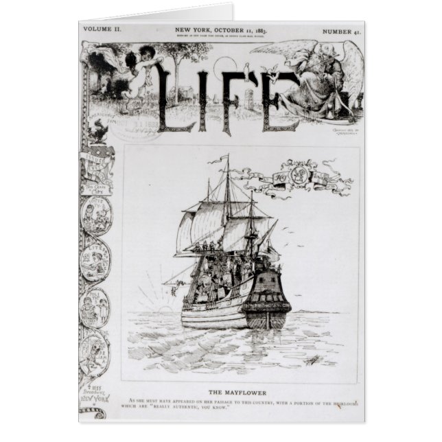 El Mayflower, portada de 'Life (Frente)