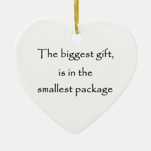 El mayor adorno de regalo-corazón