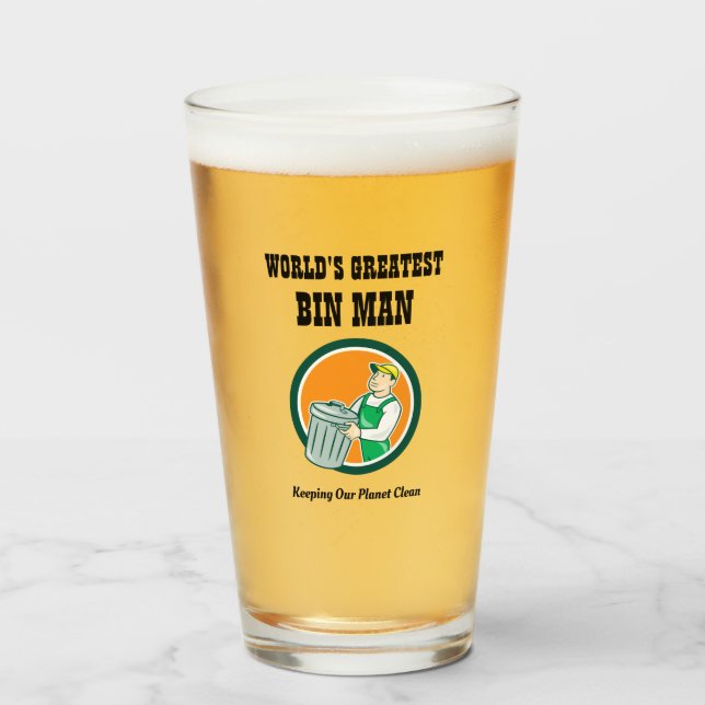 El mayor BIN MAN del mundo mantiene limpio nuestro (Anverso (lleno))