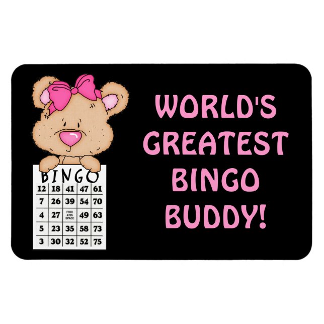 El mayor imán de Bingo Buddy del mundo (Horizontal)