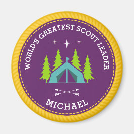 El mayor imán del mundo para líder de los Scout