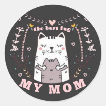 El mejor abrazo a mi madre Pegatina