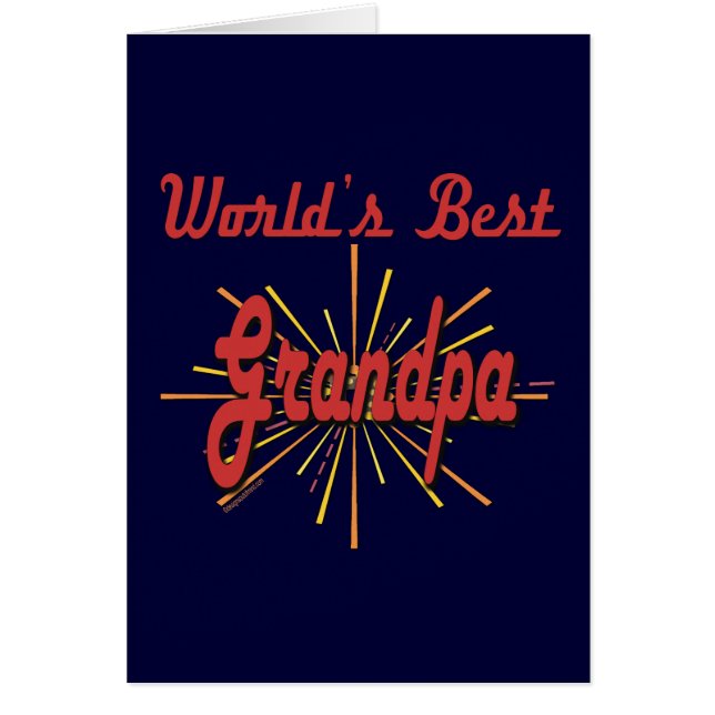 El mejor abuelo nunca (Frente)