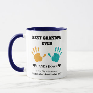 El mejor abuelo siempre deja la taza del día del p
