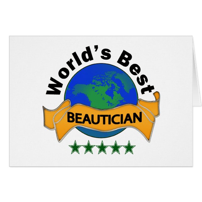 El mejor Beautician del mundo (Anverso (Horizontal))
