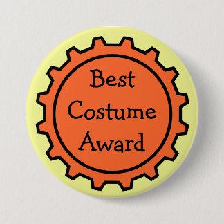 El mejor botón del premio del traje de Halloween