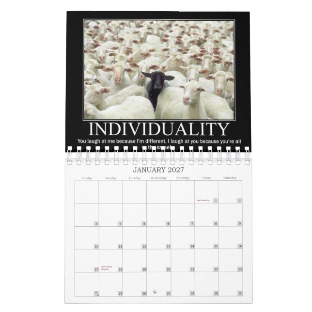 El mejor calendario de motivación siempre 2014 (Jan 2027)