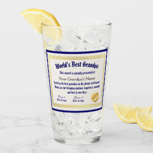 El mejor certificado de abuelo de un mundo diverti