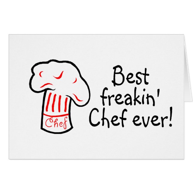 El mejor cocinero de Freakin nunca (Anverso (Horizontal))