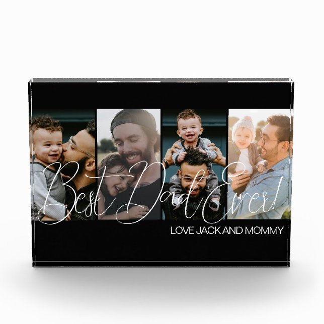 El mejor Collage de fotos de papá (Anverso)