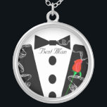 El mejor collar de corbata negro para hombre<br><div class="desc">Collares Keepsake Elija ya sea el acabado plateado de oro o el Personalizado exclusivo de plata estéril !st Navidades Boda regalo Keepsake Wedding Party Necklaces - para cambiar el color de fondo - haga clic en personalizar - haga clic en editar - elija la última herramienta en el menú desplegable...</div>