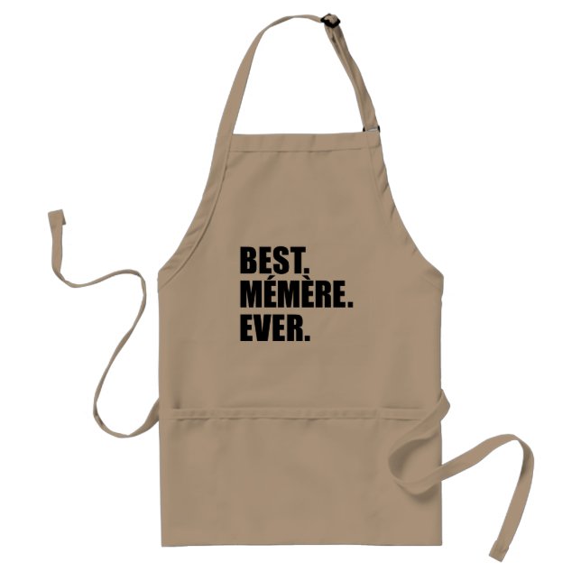 El mejor delantal de Memere nunca (Frente)