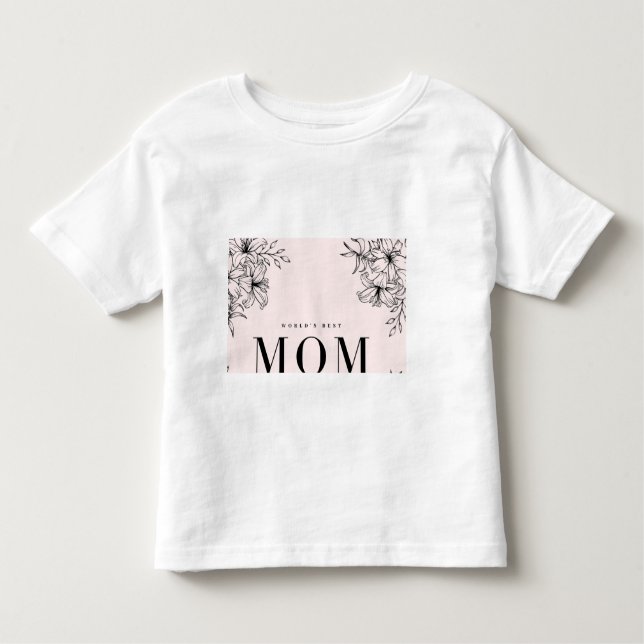 El mejor diseño de camisetas para mamás del mundo (Anverso)