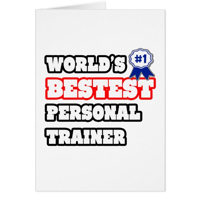 El mejor entrenador personal del mundo (Frente)