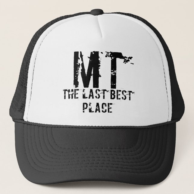 El mejor gorra del lugar de Montana (Anverso)