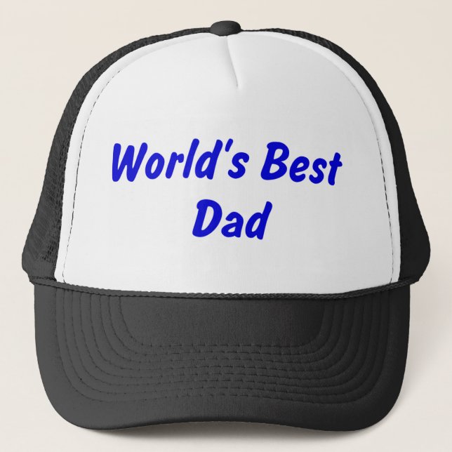 El mejor gorra del papá de los mundos (Anverso)