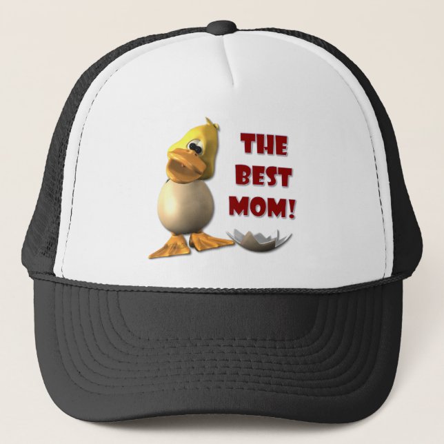 El mejor gorra del pato de la mamá (Anverso)