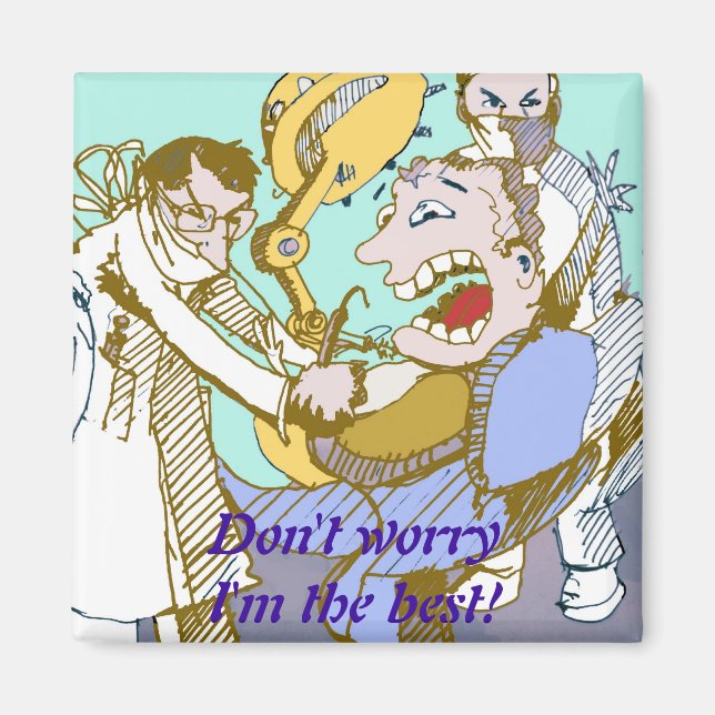 El mejor imán dentista (Frente)