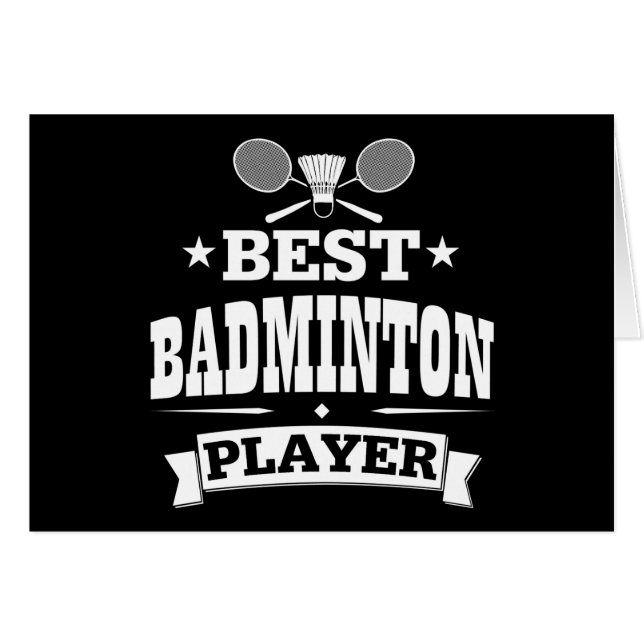 El mejor jugador del bádminton (Anverso (Horizontal))