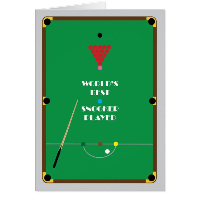 El mejor jugador del billar del mundo (Frente)