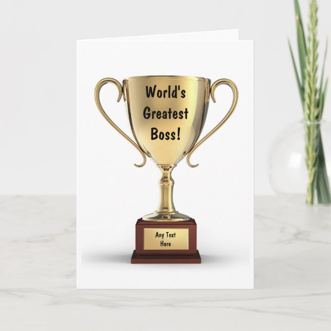 El mejor le agradece dirigir tarjetas (Anverso)
