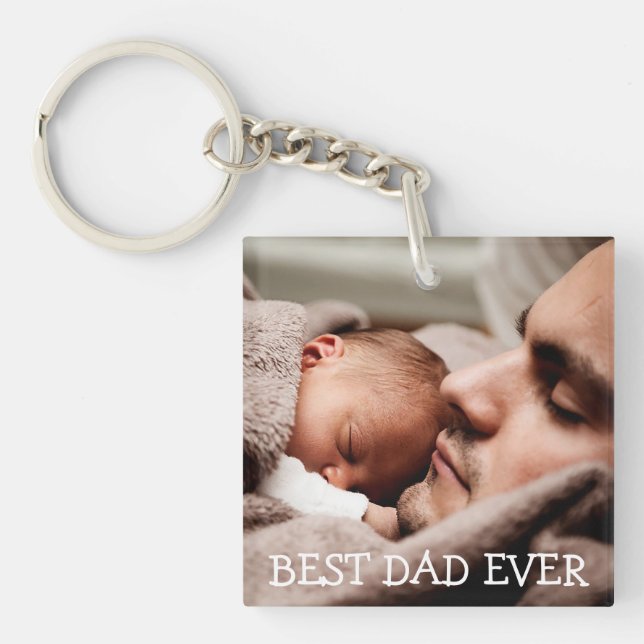 El mejor llavero nunca personalizado de la foto (Frente)