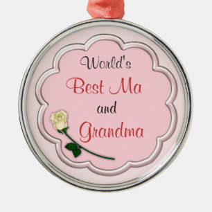 El mejor ornamento de la abuela del mundo