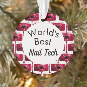 El mejor ornamento de los técnicos de las uñas d