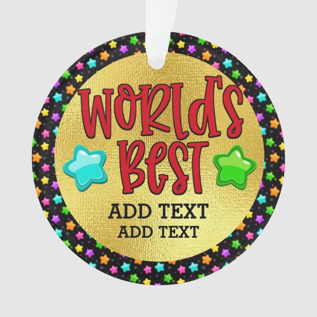 El mejor ornamento del mundo para ti (Anverso)