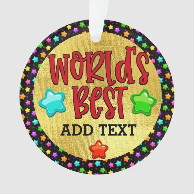 El mejor ornamento del mundo para ti (Anverso)