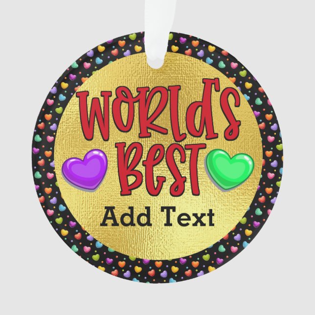 El mejor ornamento del mundo para ti (Anverso)