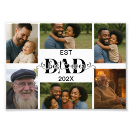El Mejor Padre del Mundo – Collage de Fotos Person