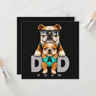 El Mejor Papá Bulldog de Todos los Tiempos – Día d