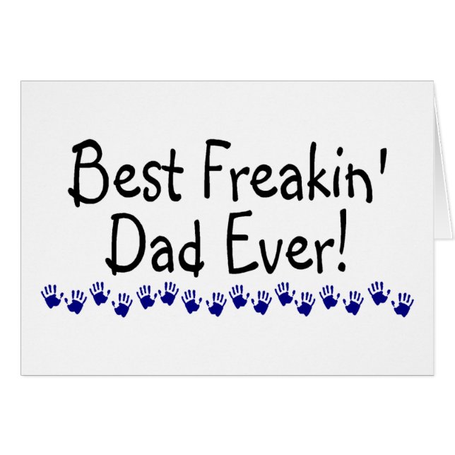 El mejor papá de Freakin nunca (Anverso (Horizontal))