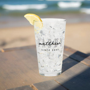 El mejor papá de la época moderna elegante, simple