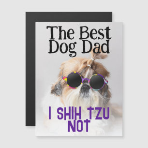 El mejor papá de perro Shih Tzu No Día del Padre