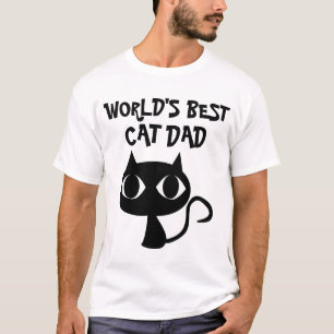 El mejor papá del gato del mundo, camisetas