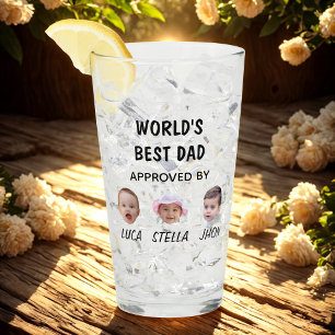 El mejor papá del mundo Personalizado Baby Face
