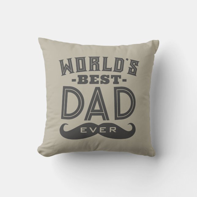 El mejor papá jamás tiró una almohada (Anverso)