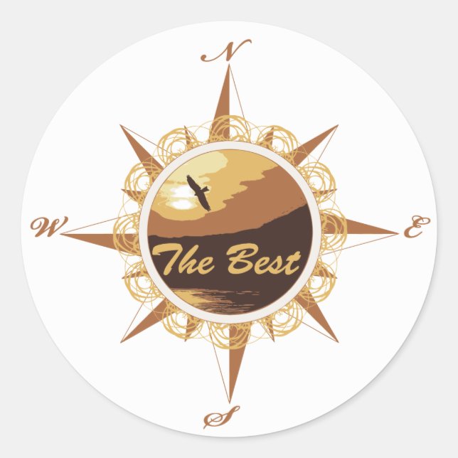 El mejor Pegatina (Anverso)