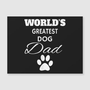 El mejor perro del mundo con camiseta de papá, ama