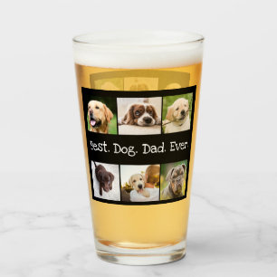 El mejor perro negro y blanco papá cada 6 Collages
