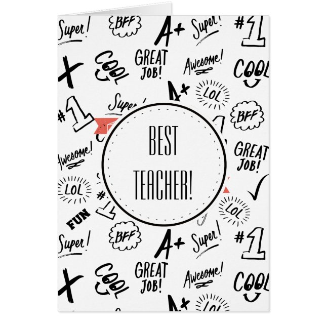 El mejor profesor (Frente)