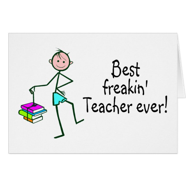 El mejor profesor de Freakin nunca (Anverso (Horizontal))