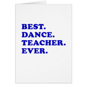 El mejor profesor de la danza nunca