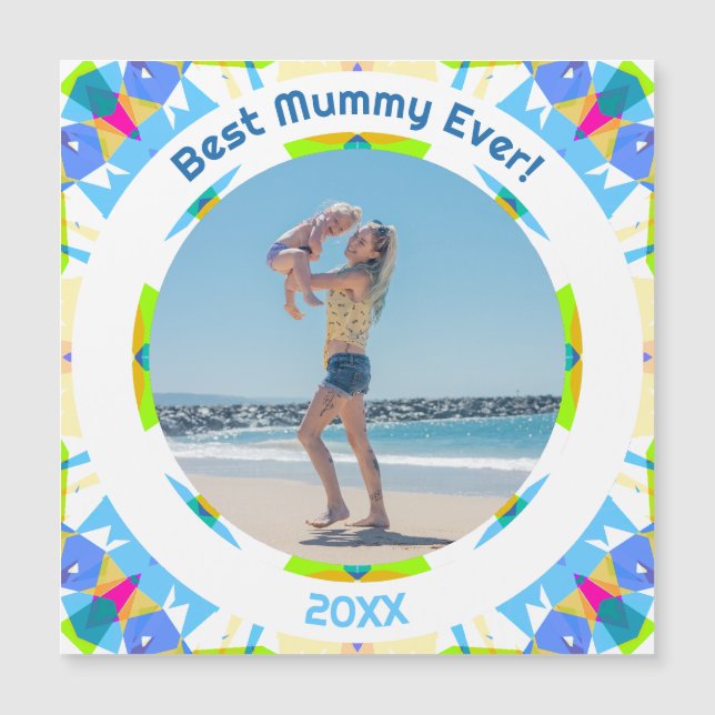 El mejor regalo de foto de mamá del día de la madr (Anverso)