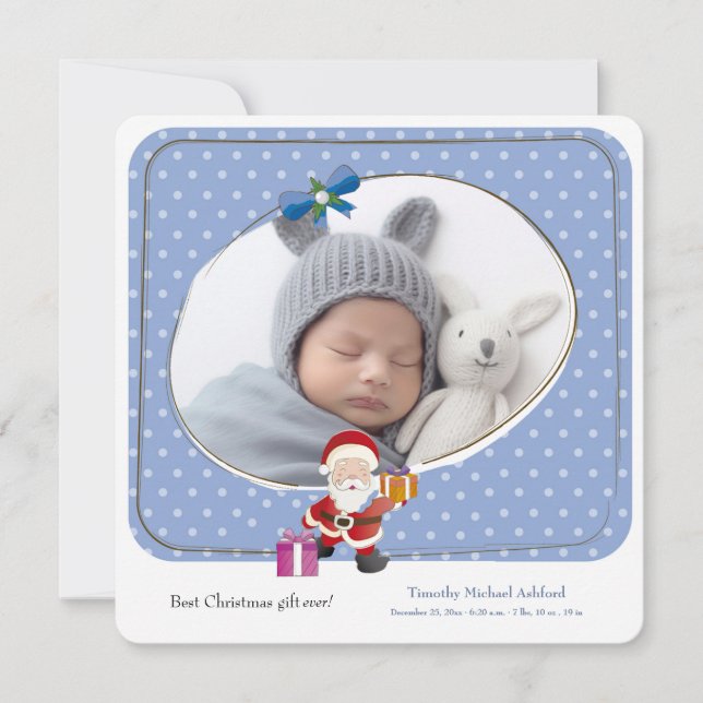 El mejor regalo de Navidades del anuncio del nacim (Anverso)